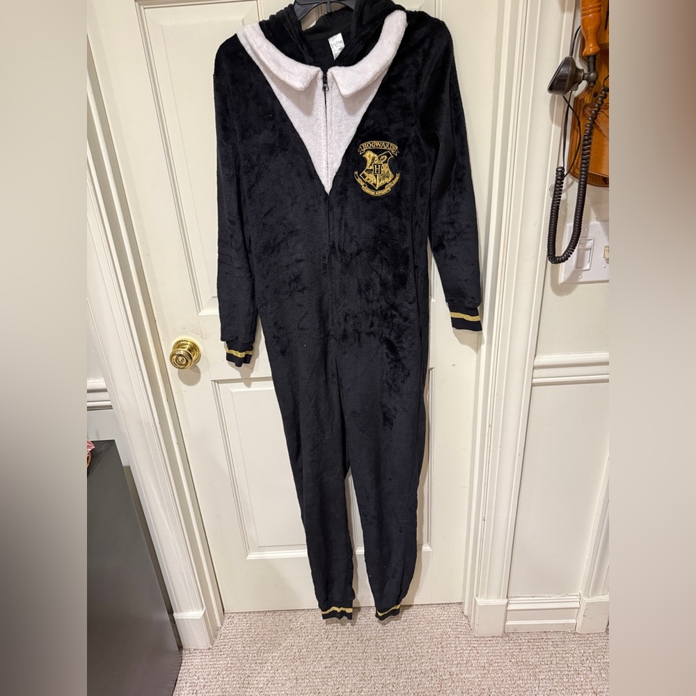Black Adults One Piece with Emblem